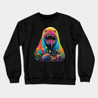 Walrus Happiness Crewneck Sweatshirt